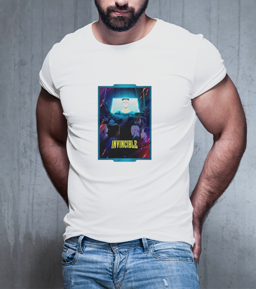 Invincible Season Two Episode One Animated Characters And Vibrant Colors T-Shirt