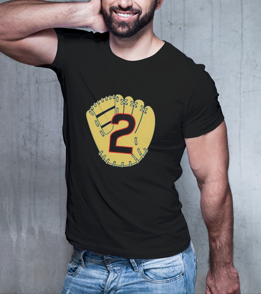 Nico Hoerner Baseball Glove Number 2 T-Shirt