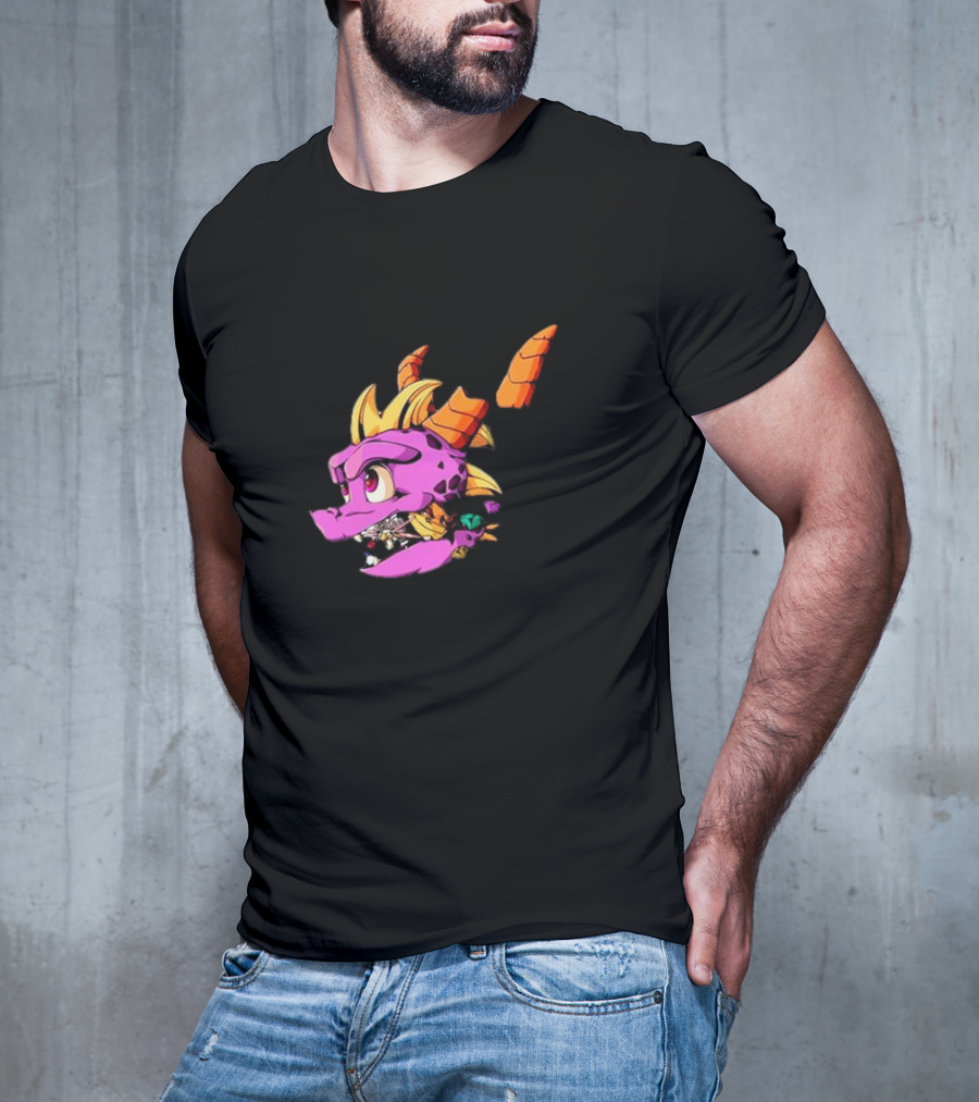 Spyro Capsule Game Adventure Dragon Fan T-Shirt
