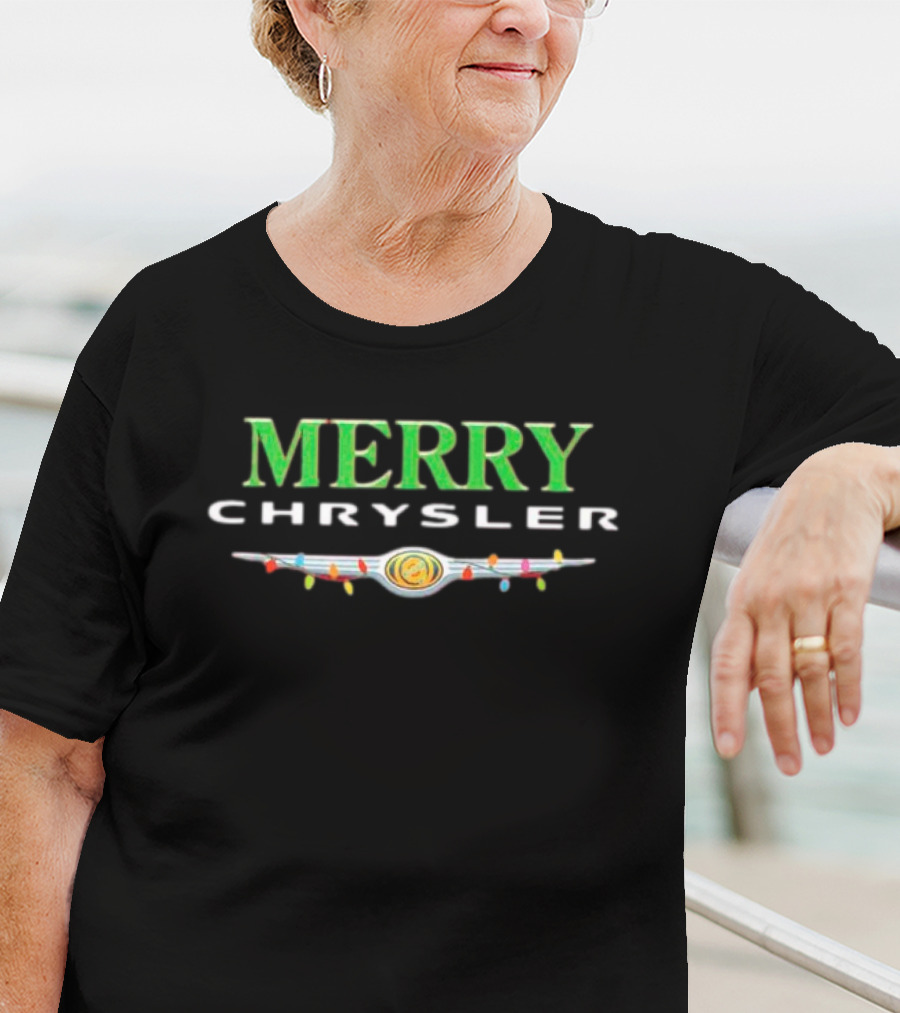 Merry Chrysler Christmas Lights T-Shirt
