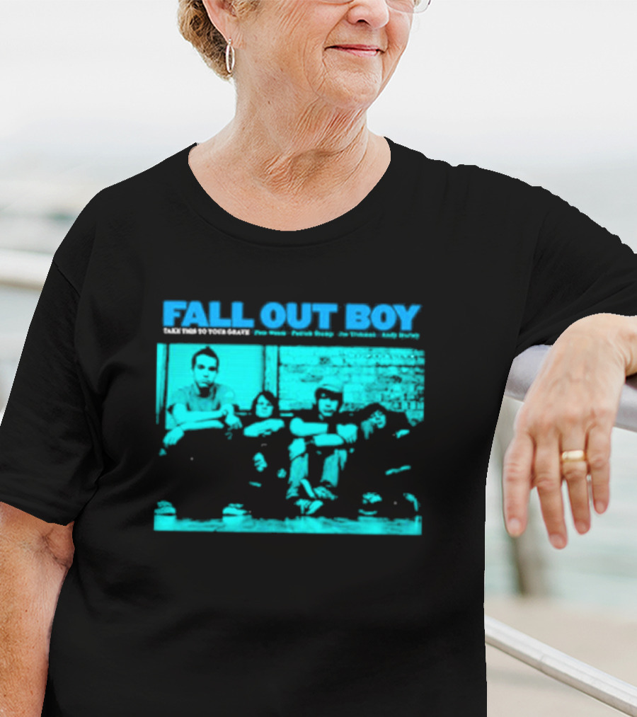 FALL OUT BOY Take This To Your Grave Pete Wentz Patrick Stump Joe Trohman Andy Hurley T-Shirt