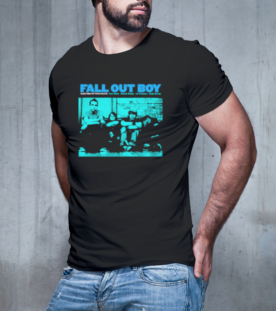FALL OUT BOY Take This To Your Grave Pete Wentz Patrick Stump Joe Trohman Andy Hurley T-Shirt