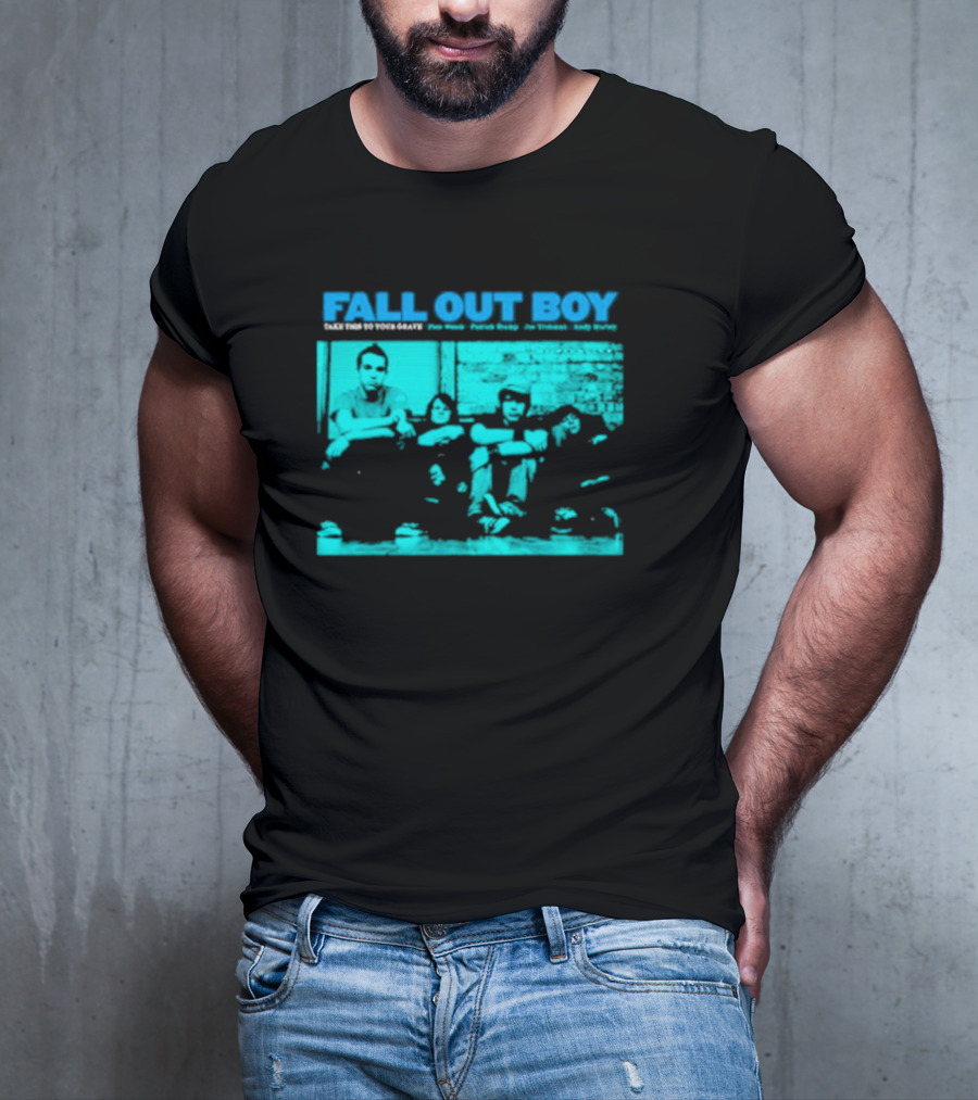 FALL OUT BOY Take This To Your Grave Pete Wentz Patrick Stump Joe Trohman Andy Hurley T-Shirt