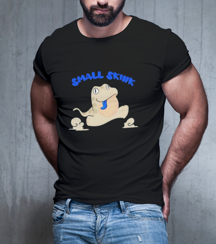 Tom Fawkes Small Skink Blue Tongue Frog T-Shirt