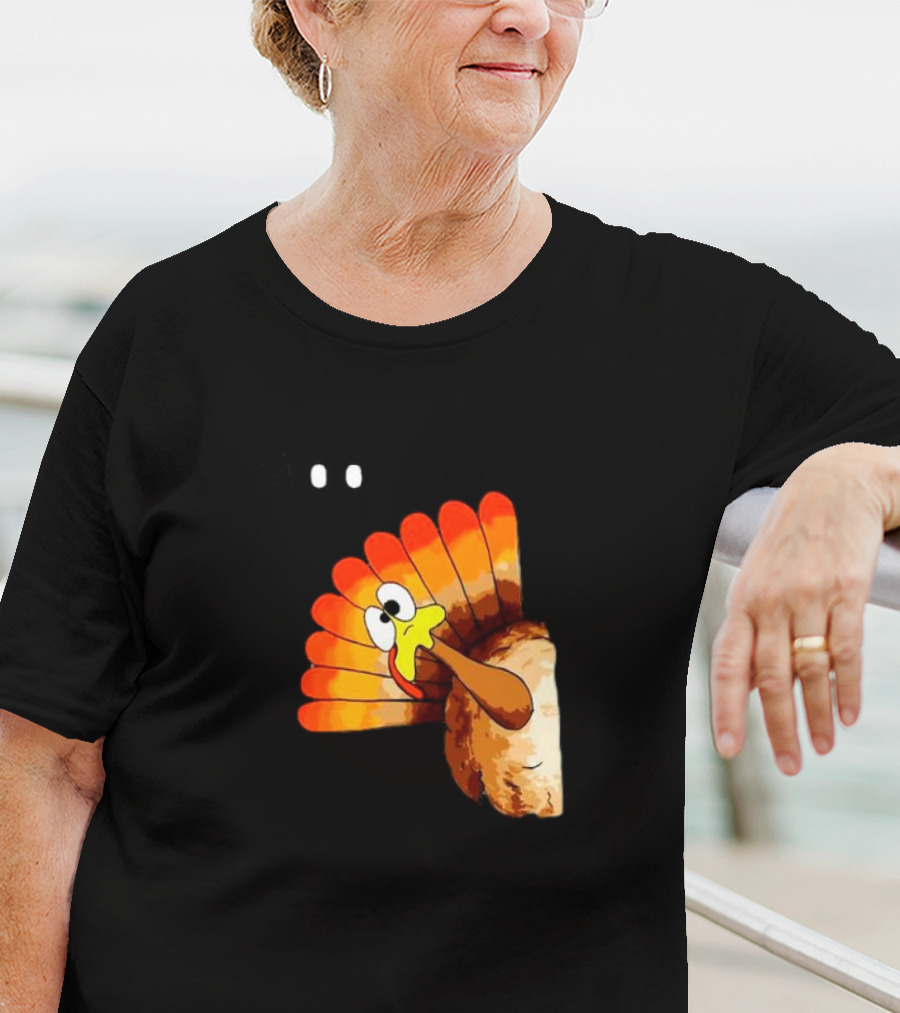 Moo Turkey Funny Thanksgiving T-Shirt