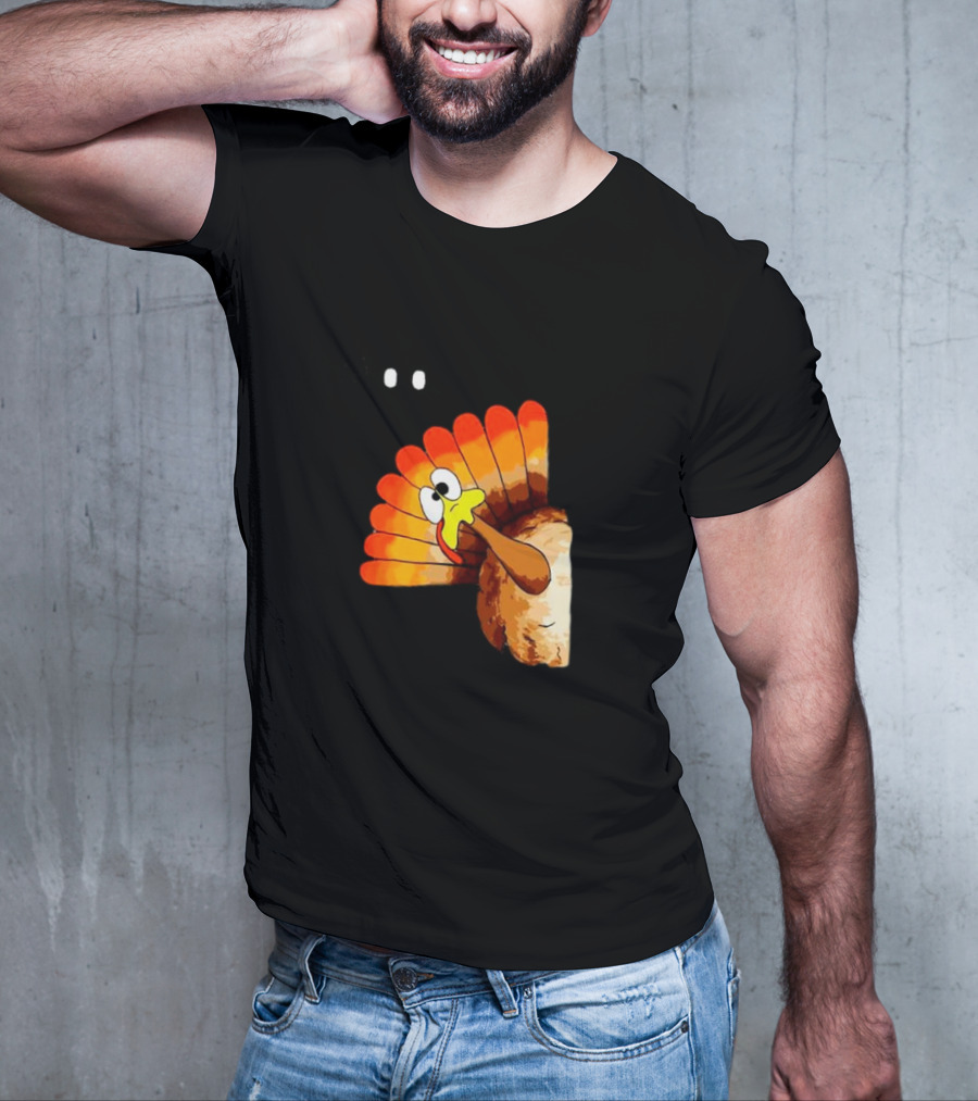 Moo Turkey Funny Thanksgiving T-Shirt