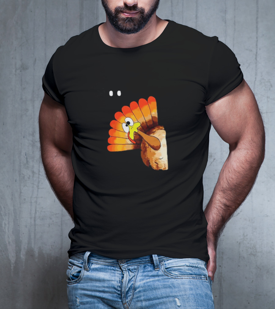 Moo Turkey Funny Thanksgiving T-Shirt