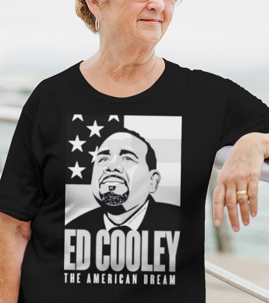 Ed Cooley The American Dream USA Flag T-Shirt