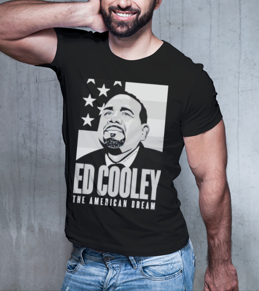 Ed Cooley The American Dream USA Flag T-Shirt