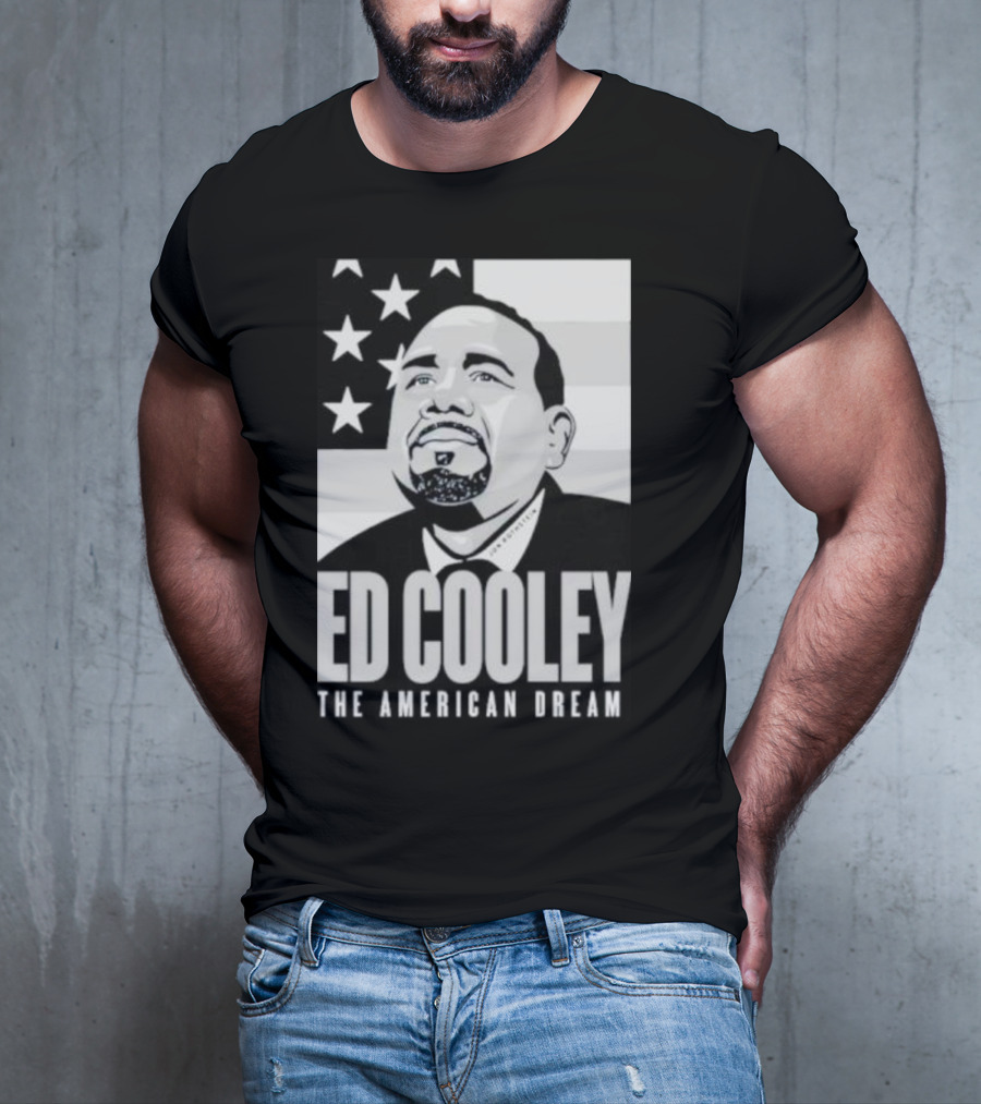 Ed Cooley The American Dream USA Flag T-Shirt