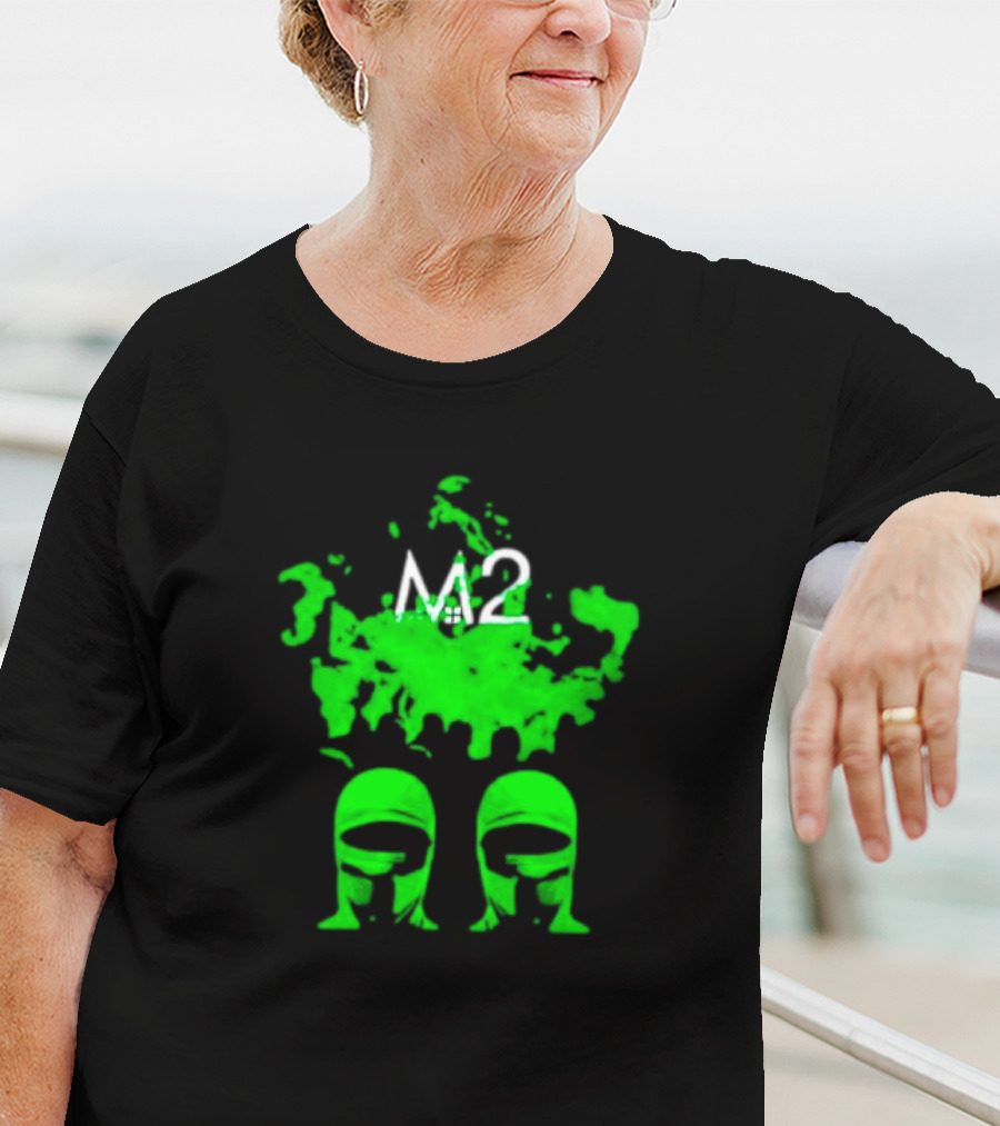 Mansionz M2 Green Mask Duo T-Shirt