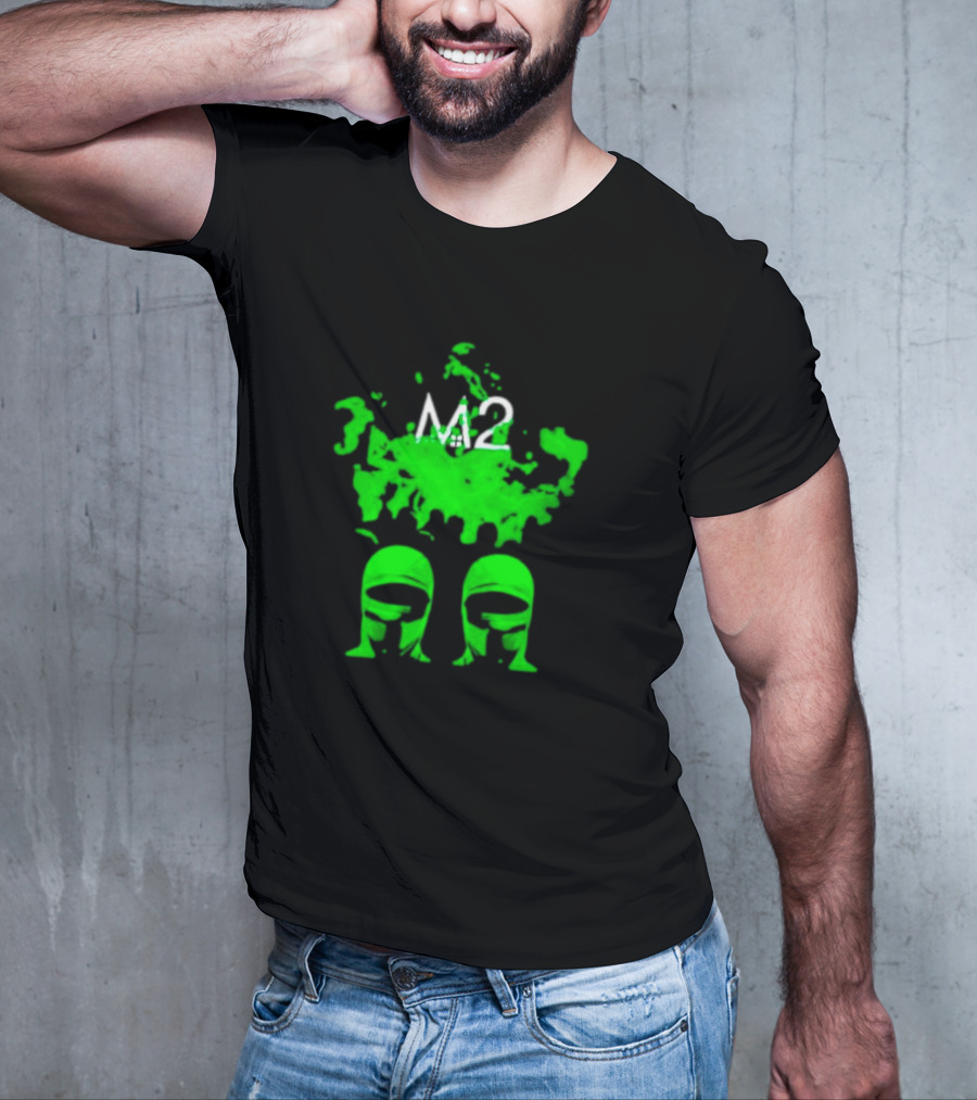 Mansionz M2 Green Mask Duo T-Shirt