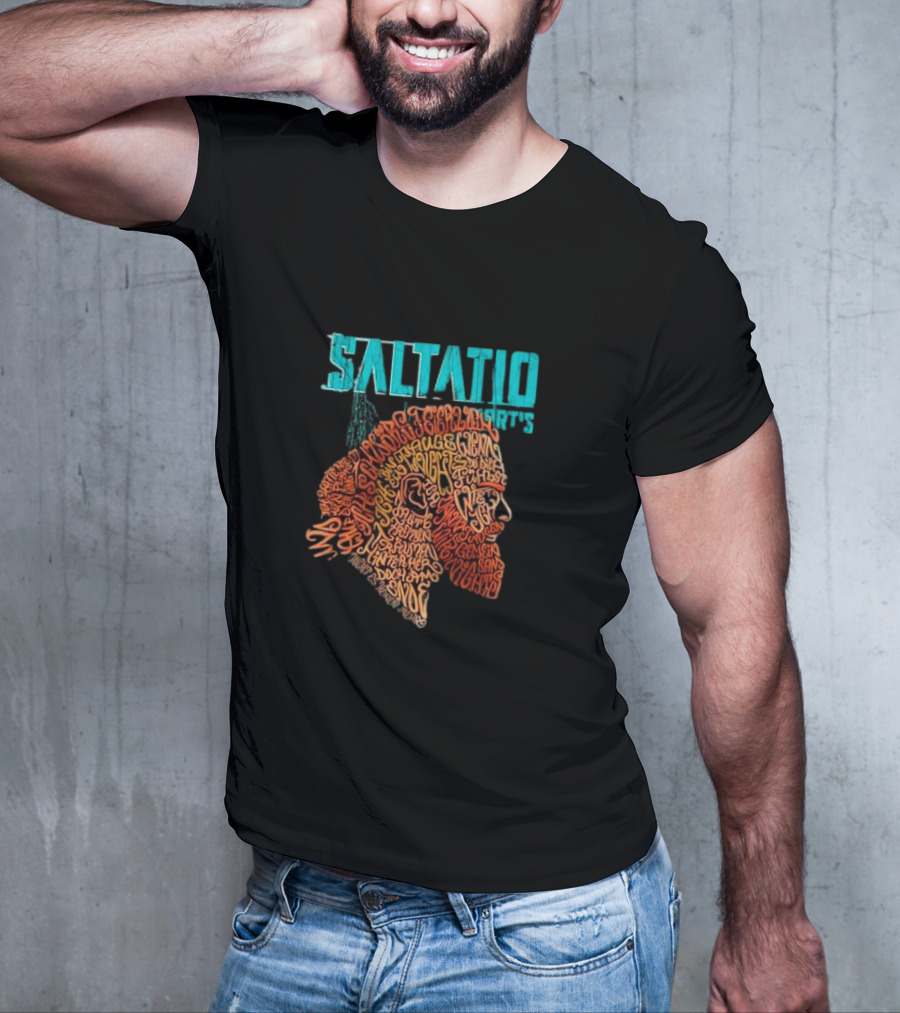 Saltatio Mortis Taugenichts Typo Alea Word Art Head T-Shirt