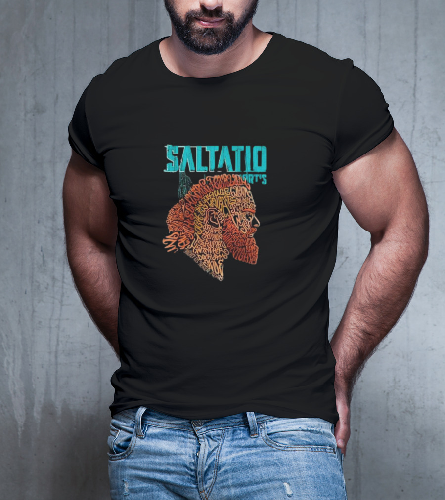 Saltatio Mortis Taugenichts Typo Alea Word Art Head T-Shirt