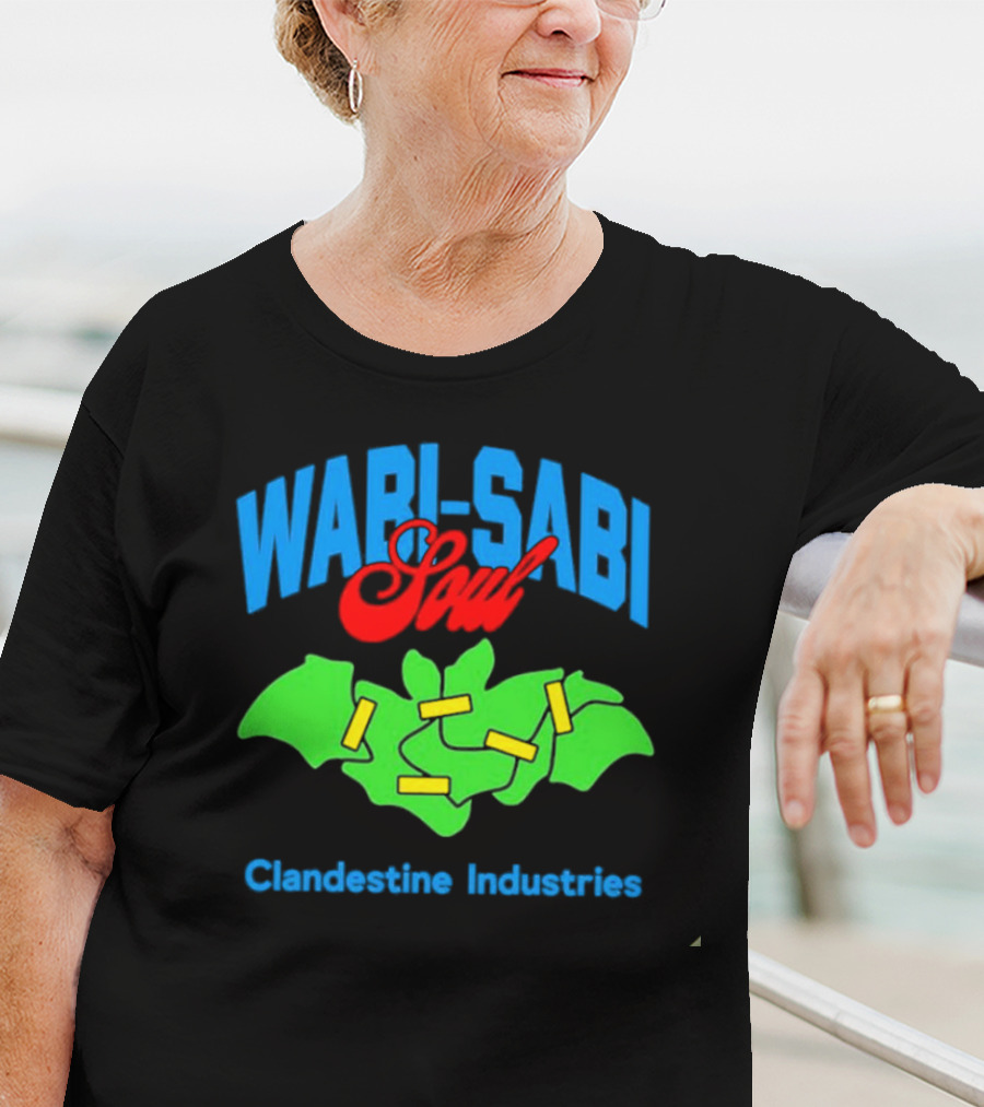 Wabi-Sabi Soul Clandestine Industries Vibrant Foliage T-Shirt