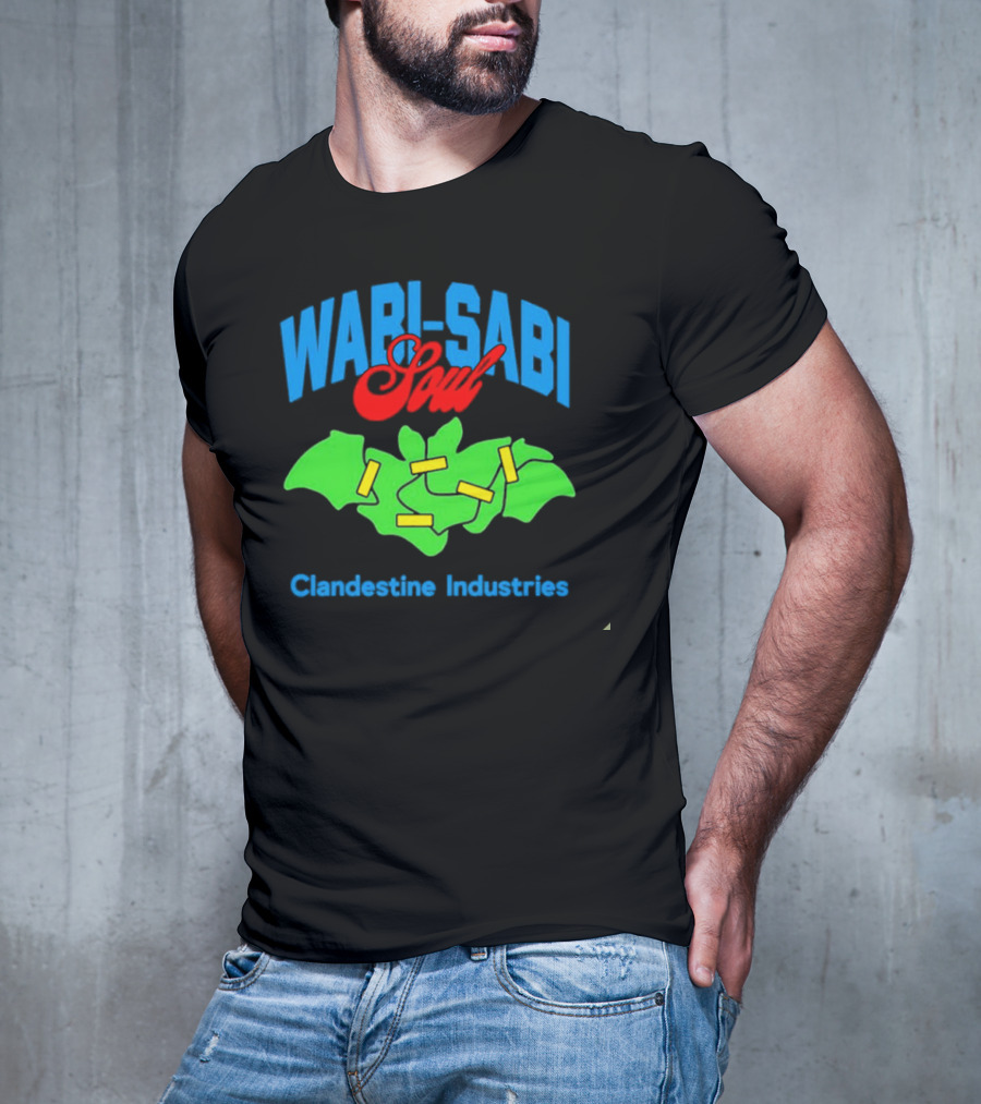 Wabi-Sabi Soul Clandestine Industries Vibrant Foliage T-Shirt