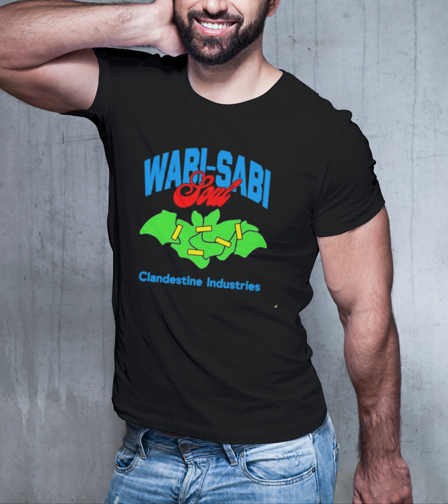 Wabi-Sabi Soul Clandestine Industries Vibrant Foliage T-Shirt