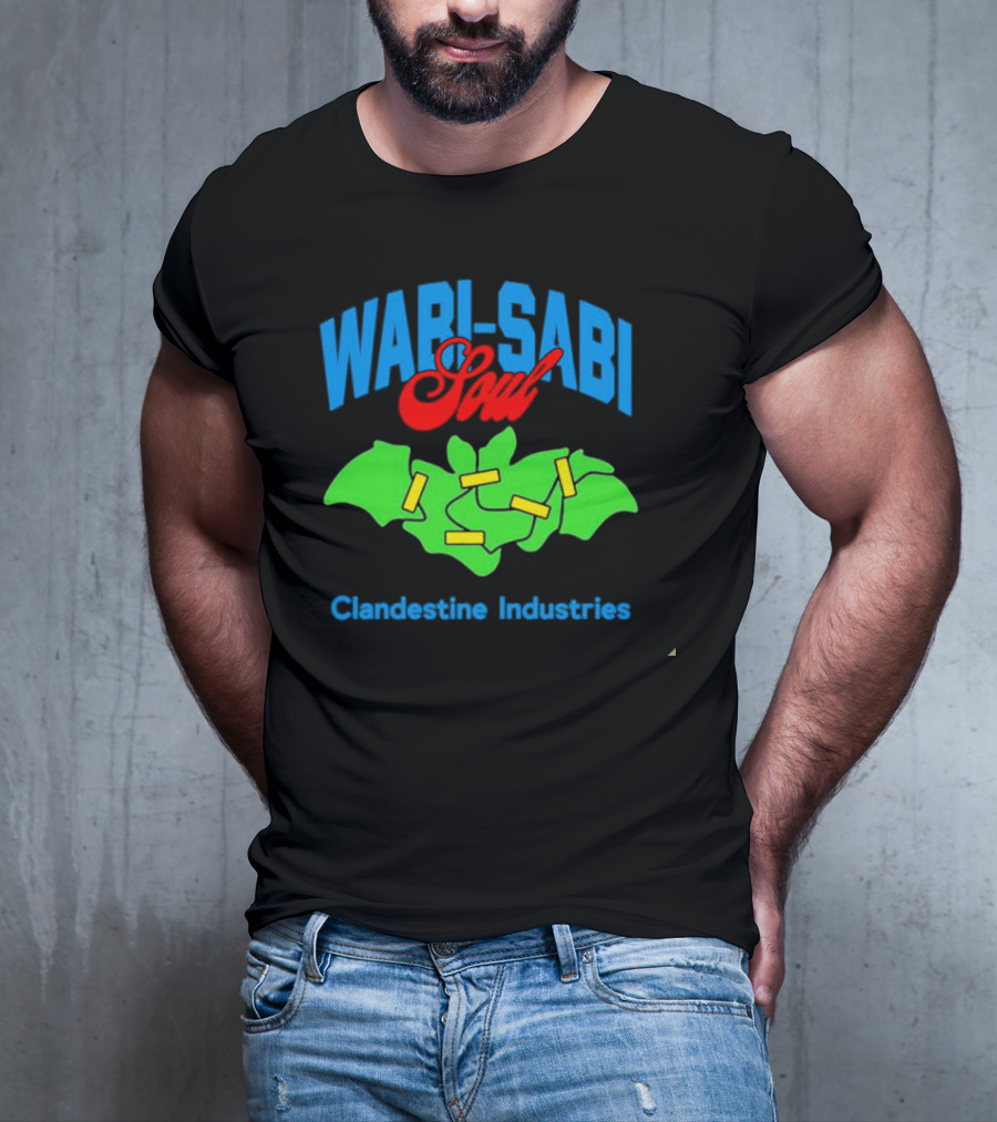 Wabi-Sabi Soul Clandestine Industries Vibrant Foliage T-Shirt