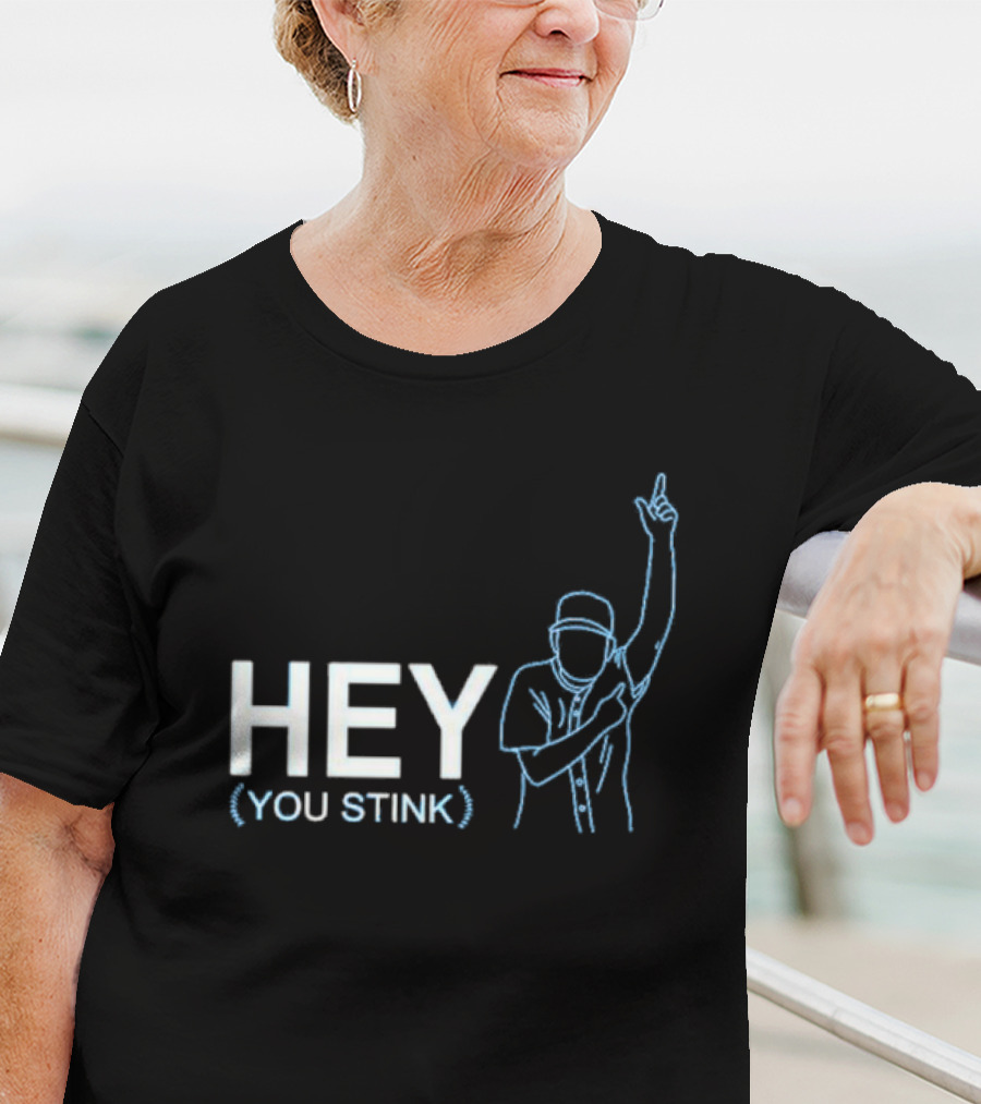 Buffalo Bisons Hey You Stink Umpire Gesture T-Shirt