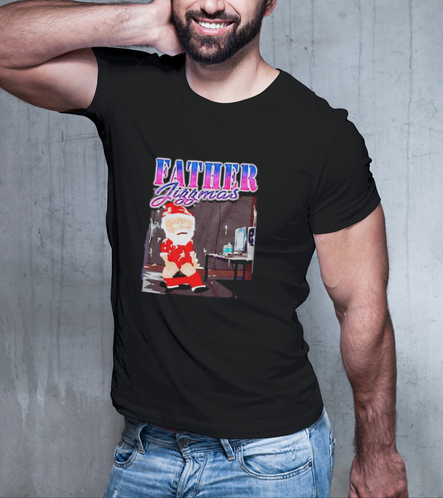 Father Jizzmas Funny Santa T-Shirt