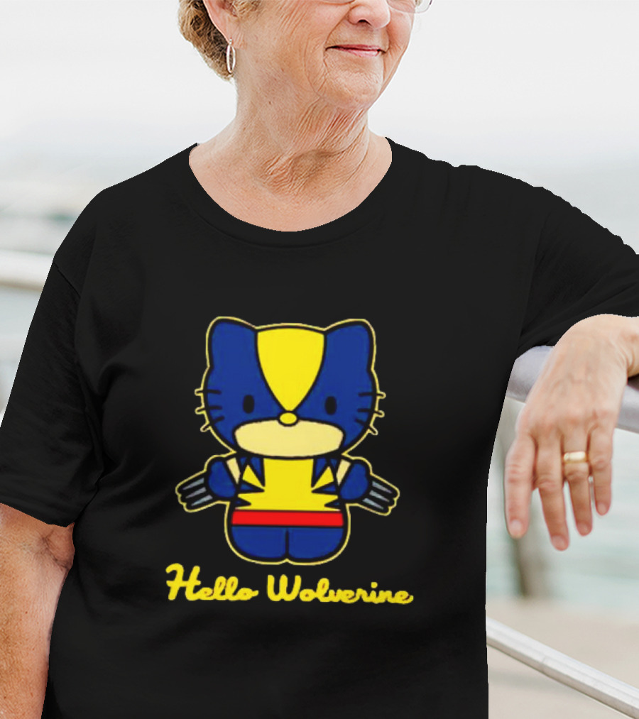 Hello Kitty Hello Wolverine T-Shirt