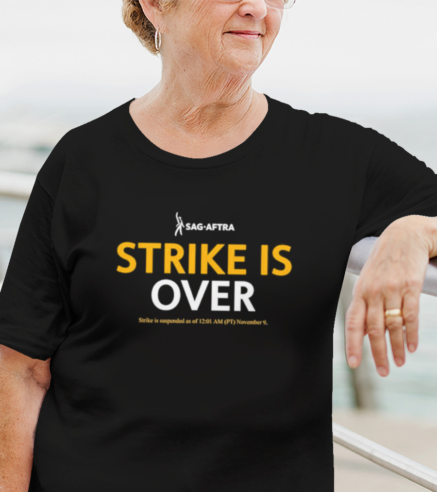 SAG-AFTRA Strike Is Over November 9 T-Shirt