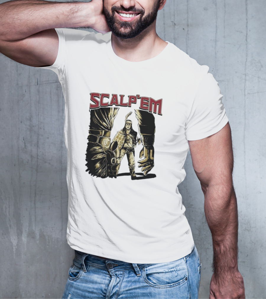 Florida State Seminoles Scalp’em Football Rivalry Showdown T-Shirt