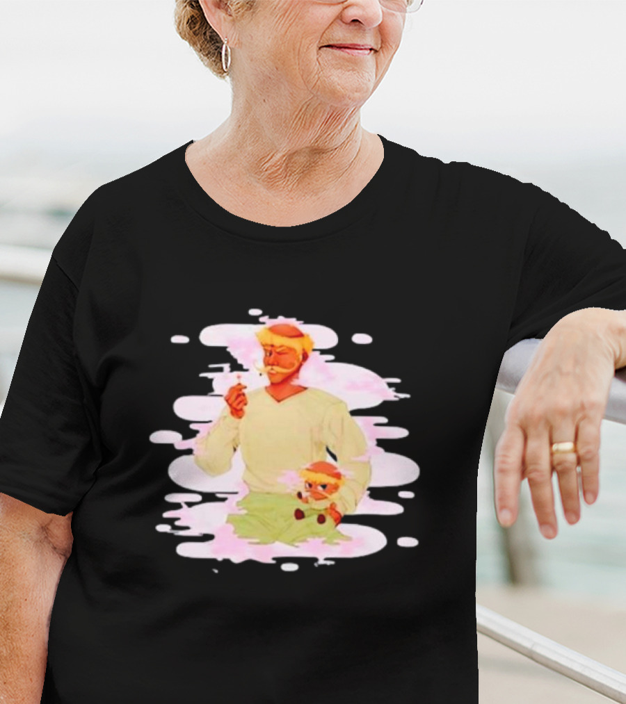 Big And Lil Ditter Smokin' Bonding Session T-Shirt