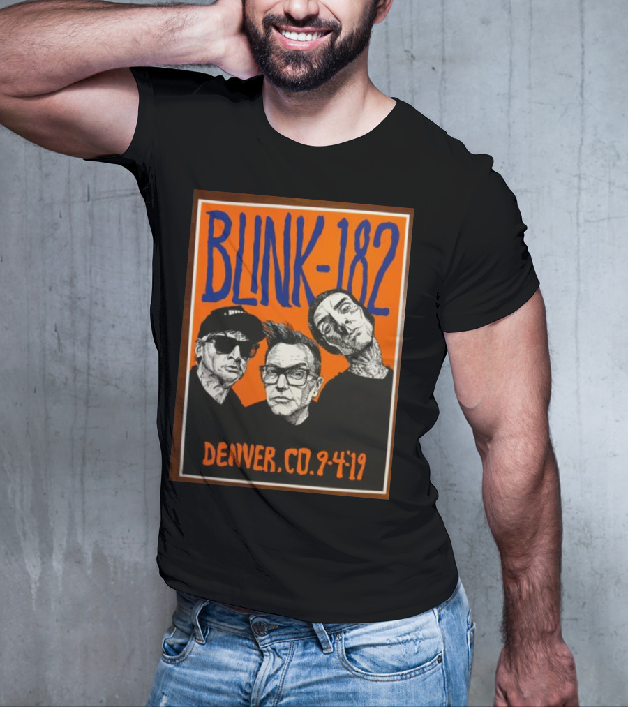 BLINK-182 Denver CO 9-4-19 T-Shirt
