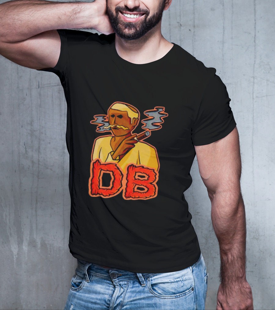 DB OSRS Character Smoking Cigar T-Shirt