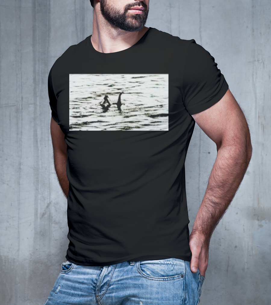 Louis Wearing Palace Nessie Surfers On Loch Ness Monster T-Shirt