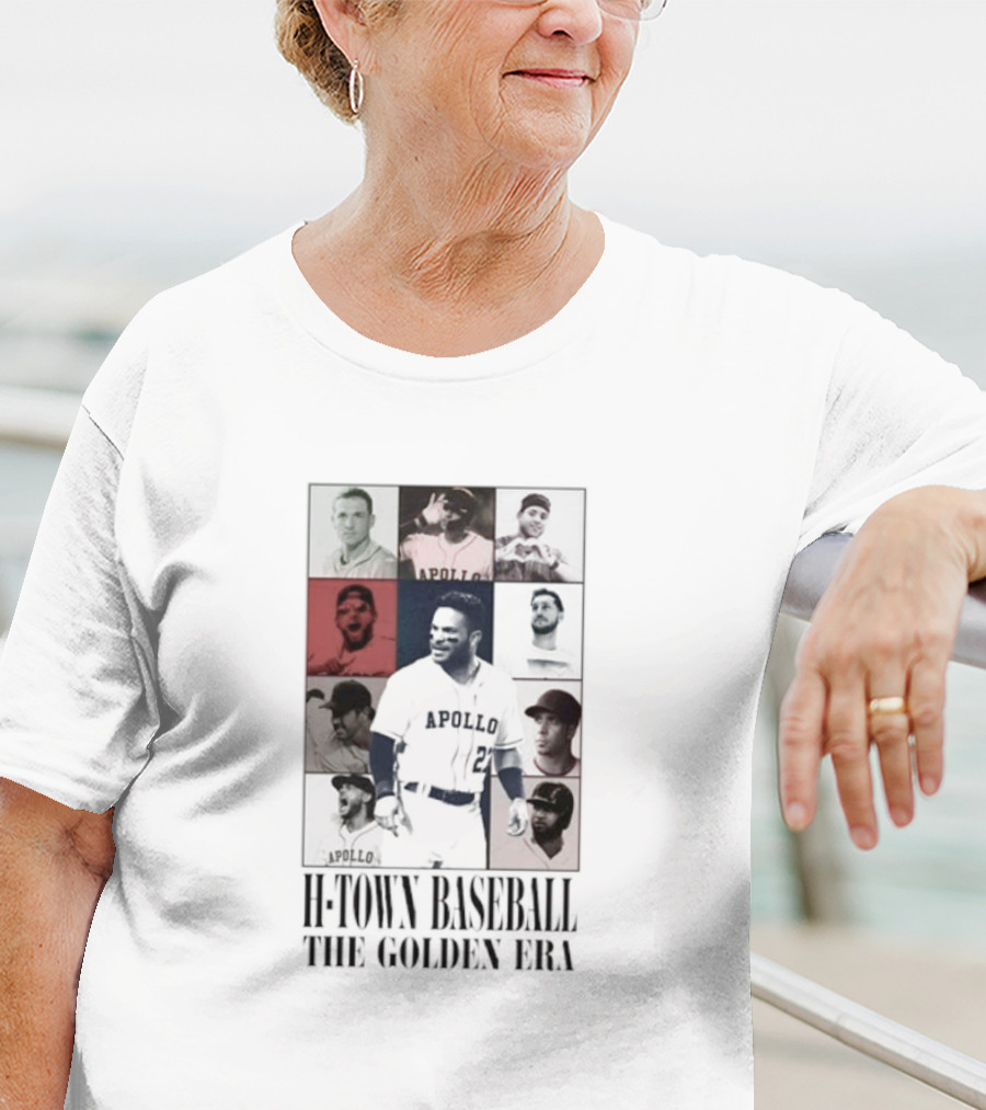 Apollo H-Town Baseball The Golden Era T-Shirt