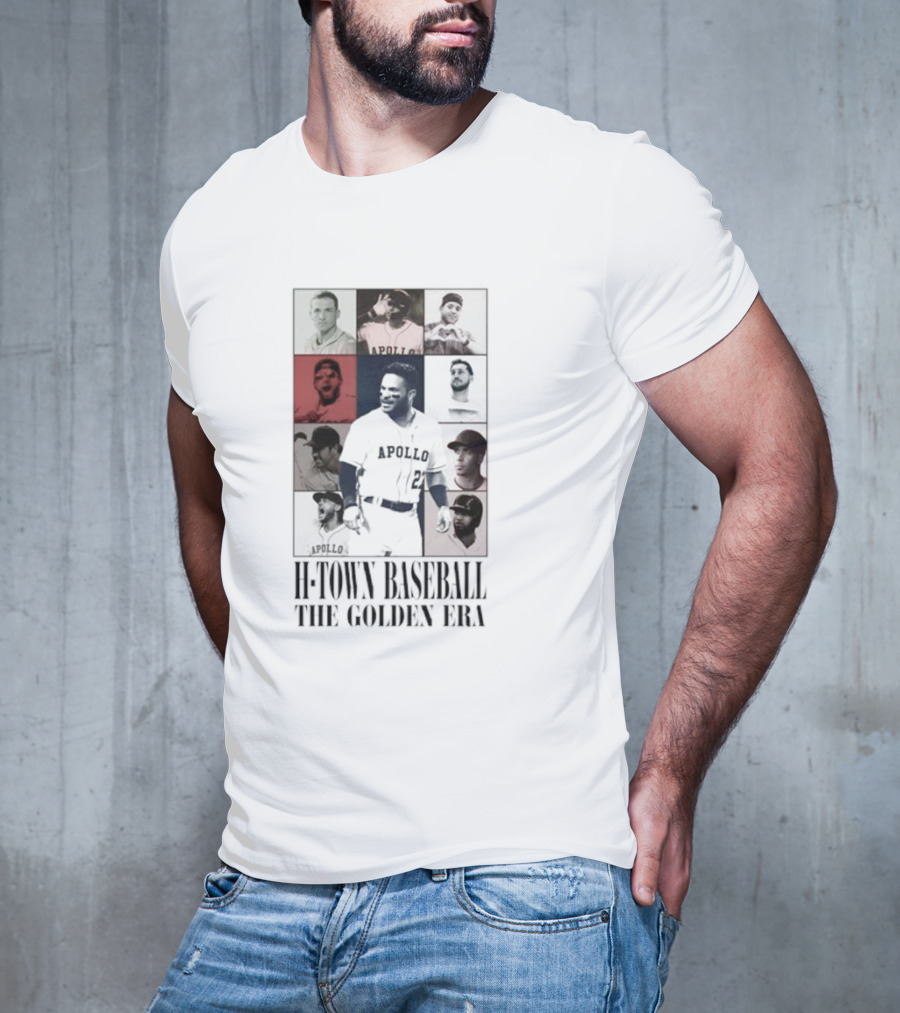 Apollo H-Town Baseball The Golden Era T-Shirt