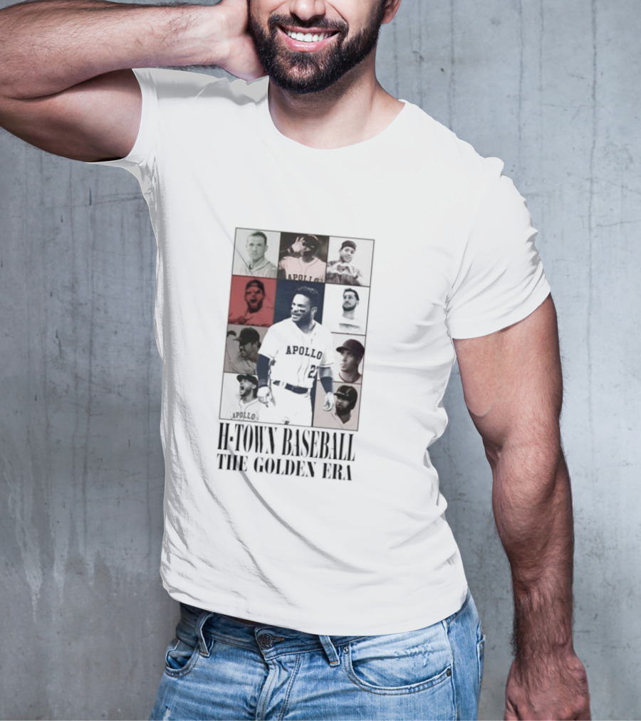 Apollo H-Town Baseball The Golden Era T-Shirt