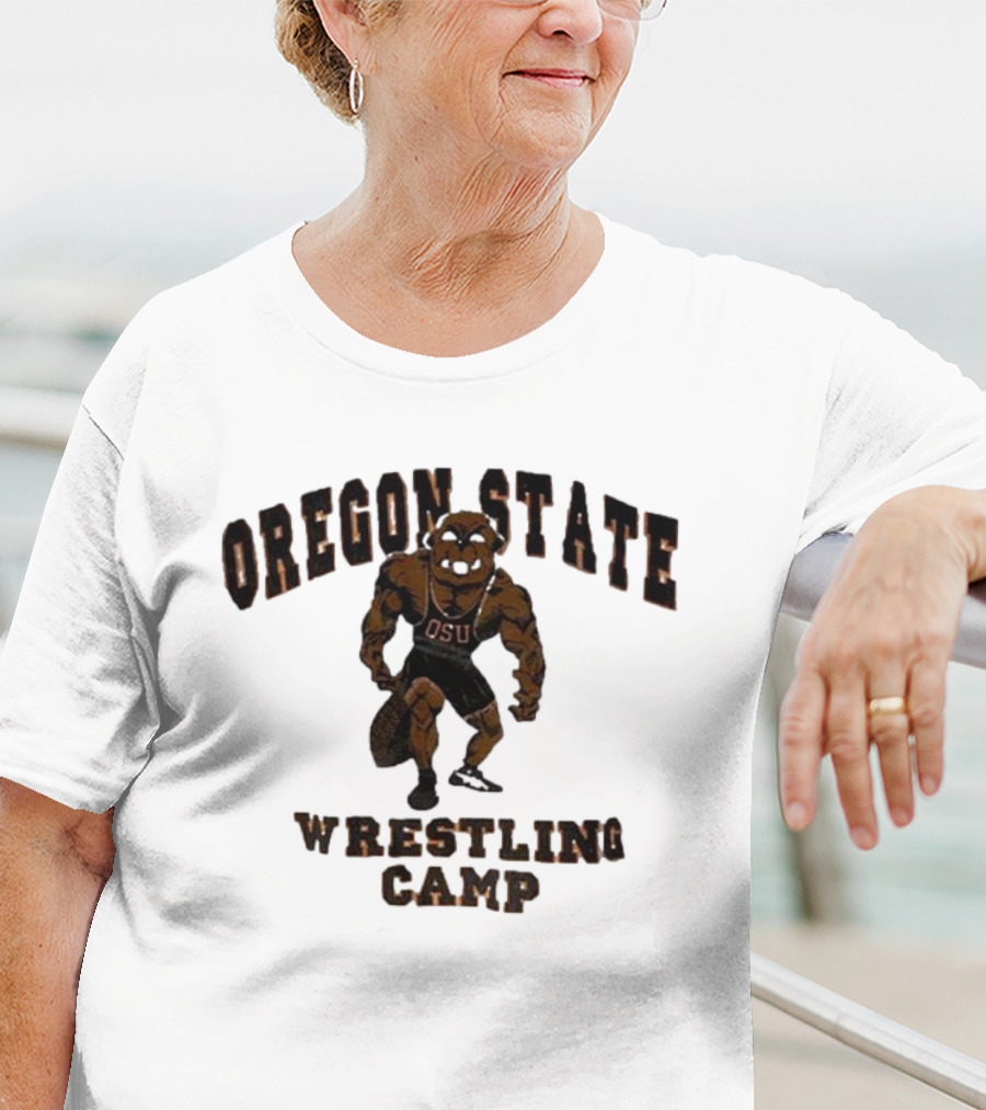 Oregon State OSU Wrestling Camp Vintage Beavers T-Shirt
