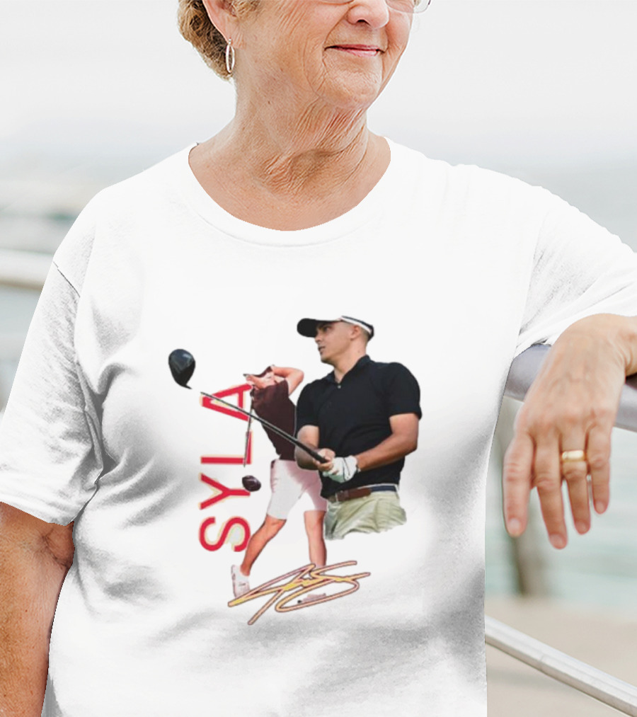 SYLAK Golf Swing Gold Signature T-Shirt