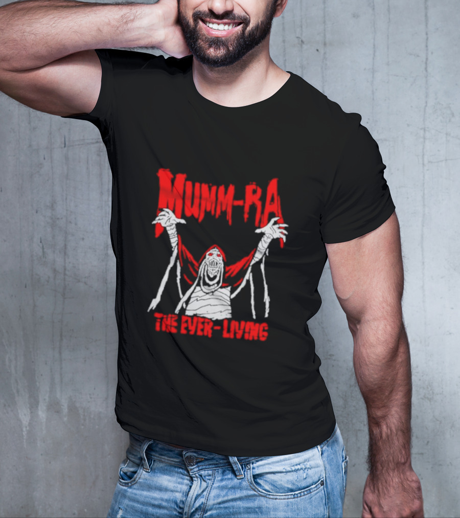 Mumm-Ra The Ever-Living Red And White T-Shirt
