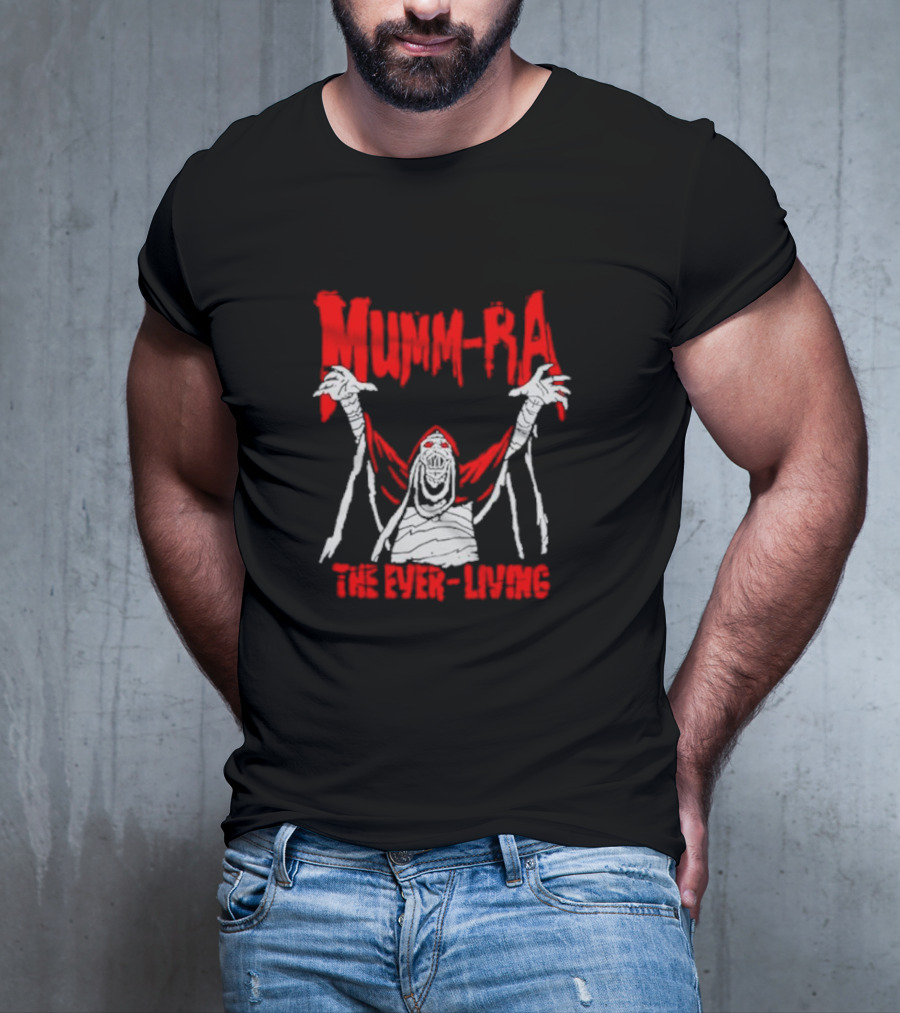 Mumm-Ra The Ever-Living Red And White T-Shirt