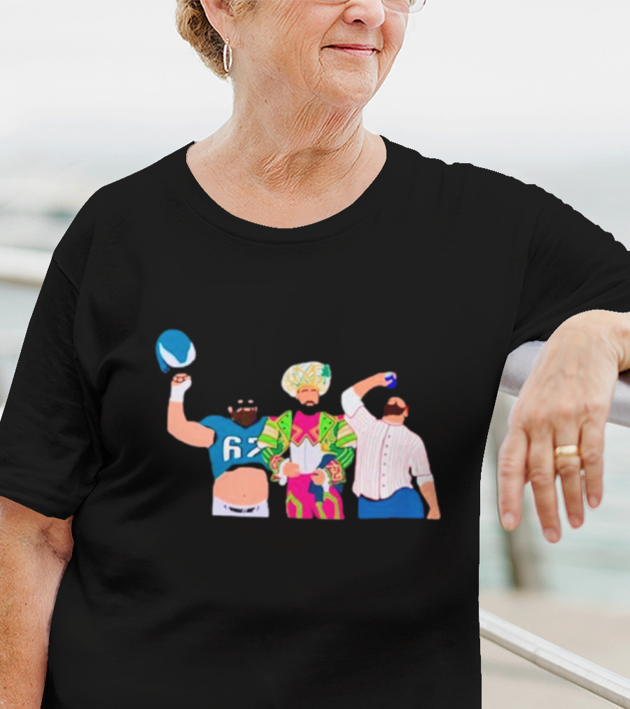 Philly Jason Kelce Iconic Outfits And Cheers T-Shirt