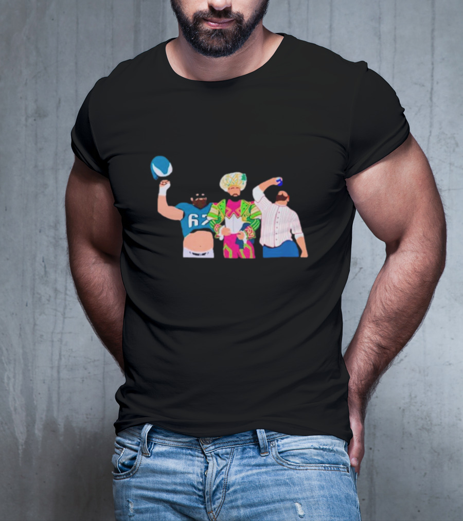 Philly Jason Kelce Iconic Outfits And Cheers T-Shirt
