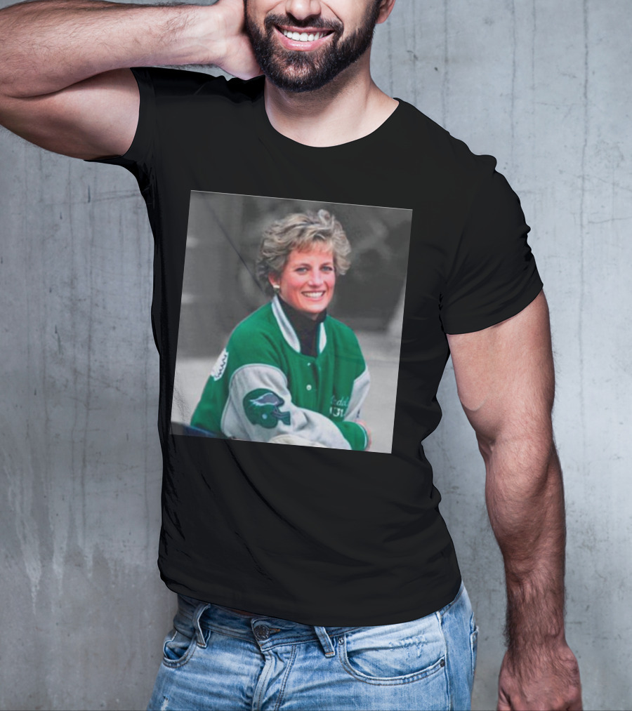 Philadelphia Eagles Fan Princess Diana Iconic T-Shirt