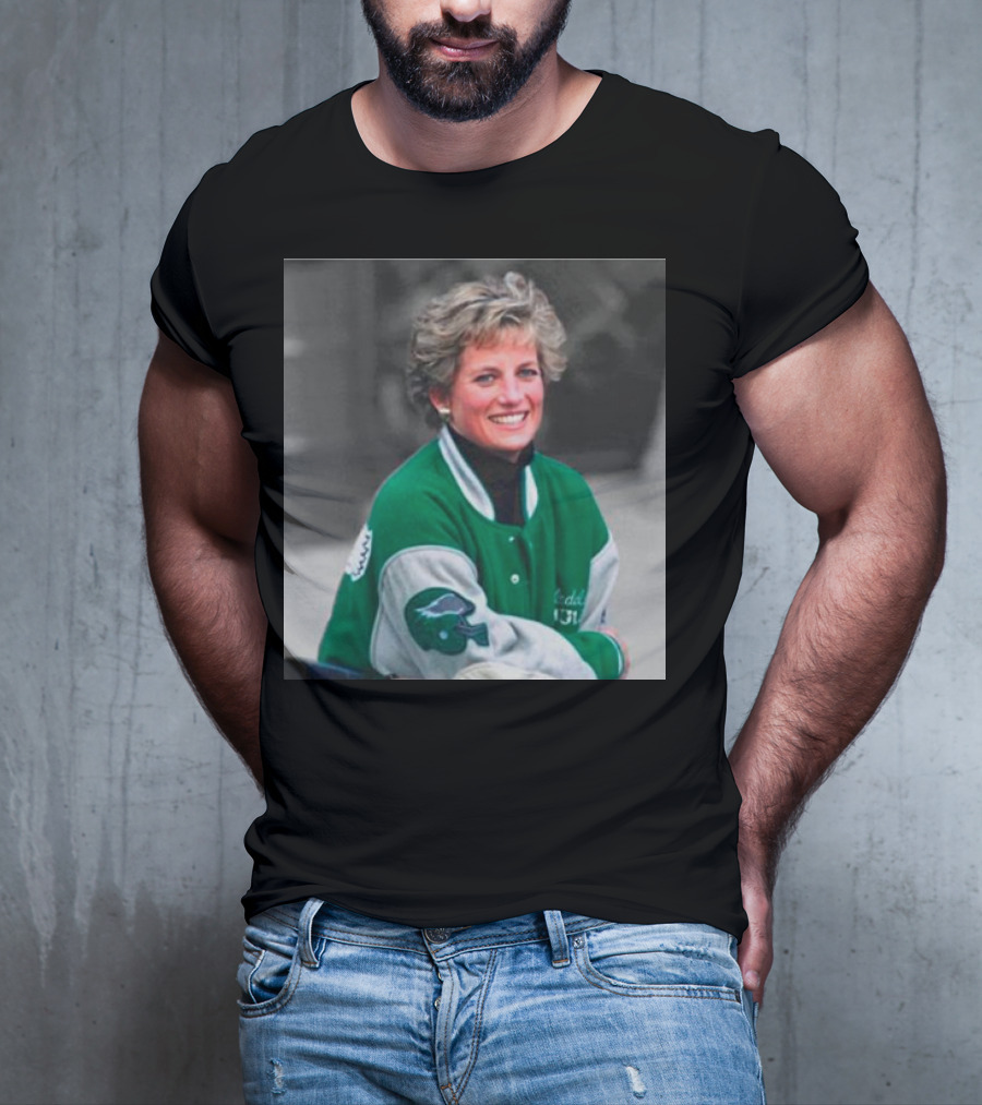 Philadelphia Eagles Fan Princess Diana Iconic T-Shirt
