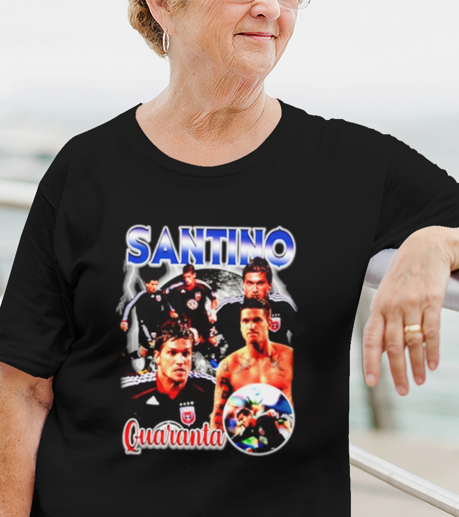 Santino Quaranta Soccer Montage DC United Moments T-Shirt