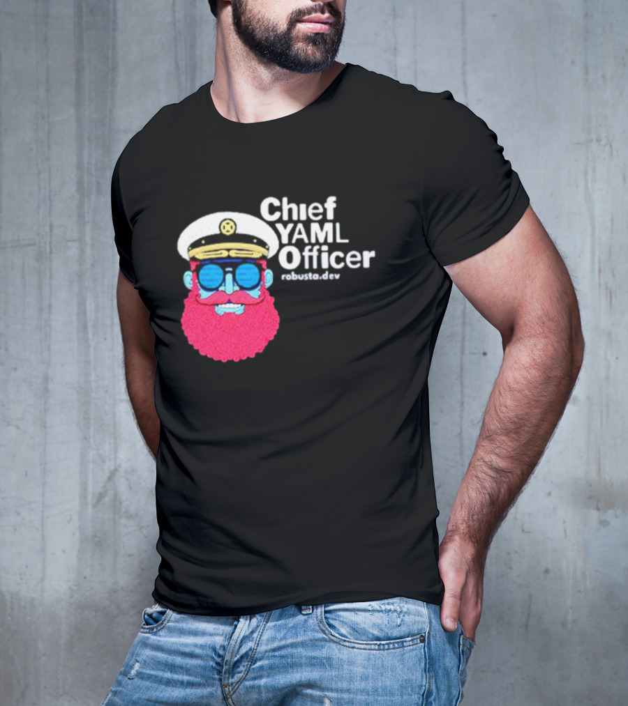 Chief Yaml Officer Robusta.dev T-Shirt