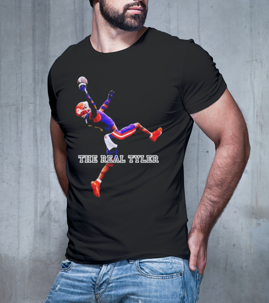 Clemson Tigers The Real Tyler Browns Football Catch T-Shirt