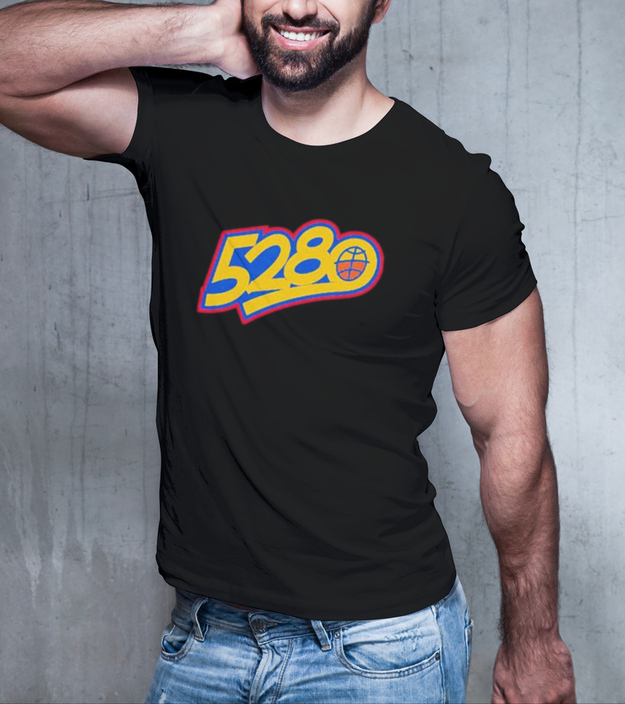 Denver Nuggets 5280 Basketball Team Spirit Mile High City Pride T-Shirt