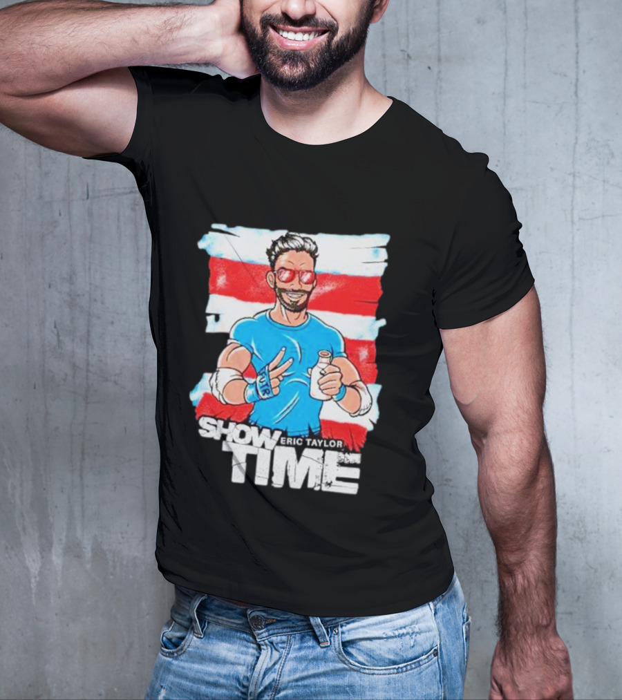 Eric Taylor Show Time Peace Pose And Drink T-Shirt