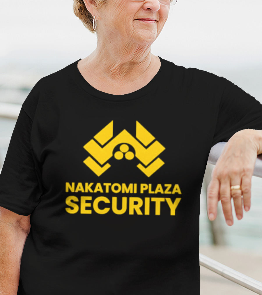 Nakatomi Plaza Security Die Hard Christmas Movie T-Shirt
