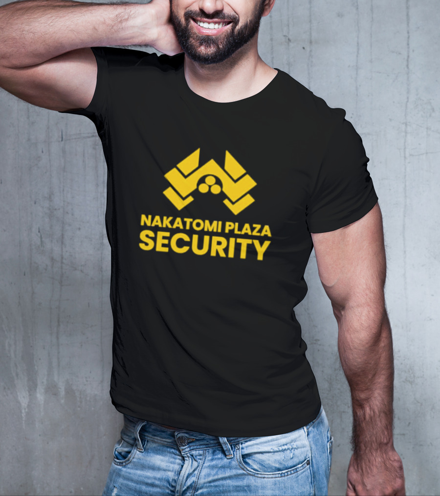 Nakatomi Plaza Security Die Hard Christmas Movie T-Shirt