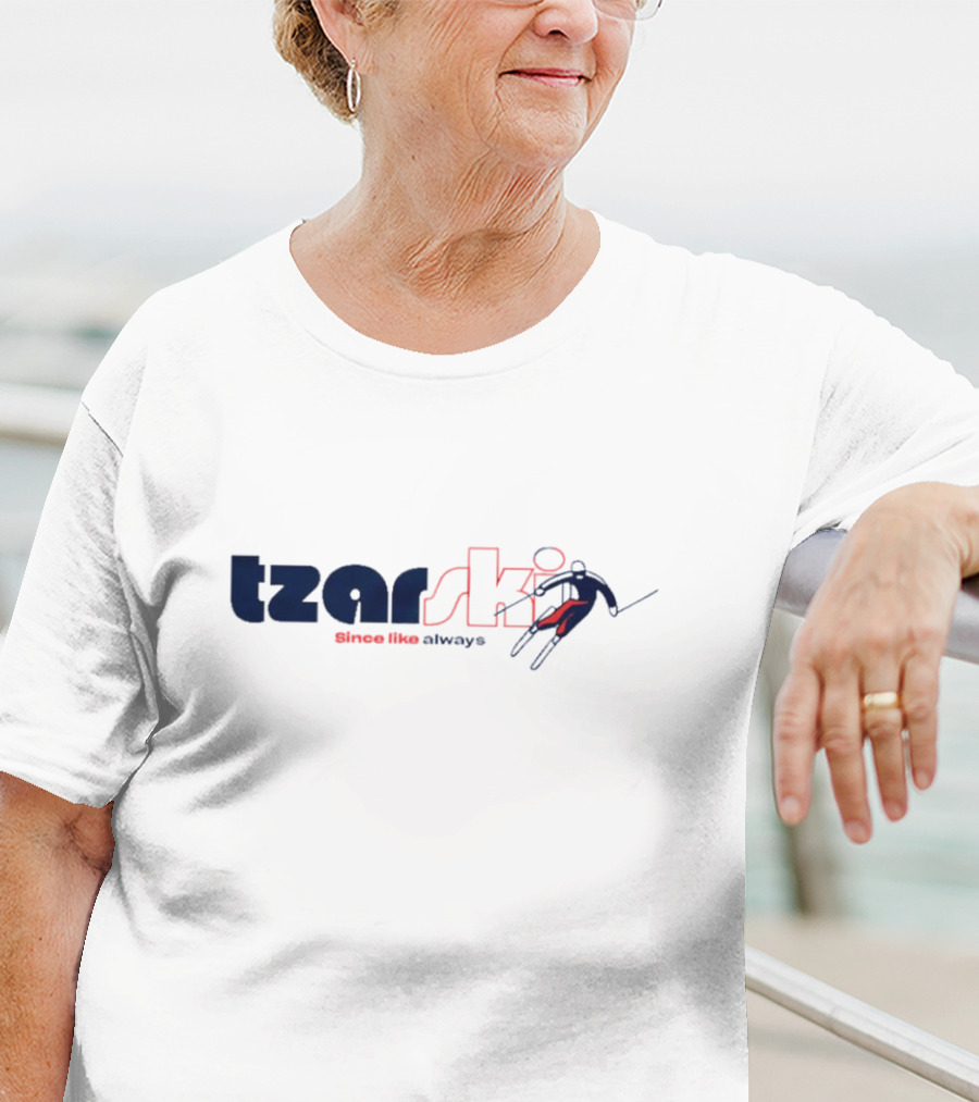 Tzar Ski Since Like Always Skiing T-Shirt